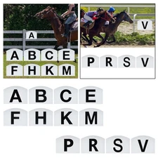 Dressage Arena Markers Large Easy to Carry Waterproof Professional for