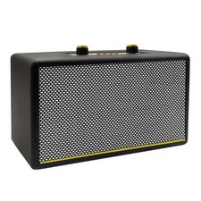 Portable Retro Bluetooth Speaker with FM Radio Treble/Bass Aux Input,USB Port...