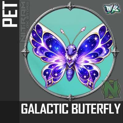 World Zero WZ - PET with PERFECT PERKS - GALACTIC BUTTERFLY