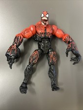 Marvel TOXIN 2006 ToyBiz Figure Venom Spider-Man Symbiote 6”. BROKEN TONGUE.