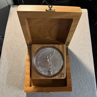 2018 Reverse Proof 1 Kilo Libertad .999 Silver Limited 1000