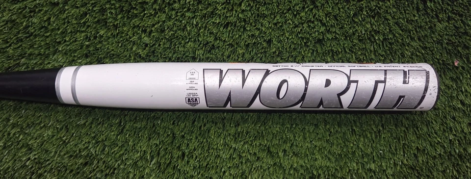 Worth Toxic Slowpitch 垒球棒 SBTTNC ASA 28 盎司 — 第 3/4 张图片