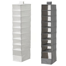 IKEA SKUBB Hanging Storage 9 Compartments | Clothes Shoes Wardrobe Organizer