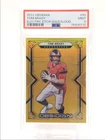 TOM BRADY 2022 OBSIDIAN ELECTRIC ETCH GOLD FLOOD POP /10 PSA 9 Q4244