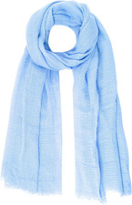 Women Summer Cotton Linen Scarf Crinkle Long Beach Shawl Wrap Hijab