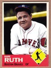 Babe Ruth '35 Boston Braves Monarch Corona Diamond #5 / NM+ cond.