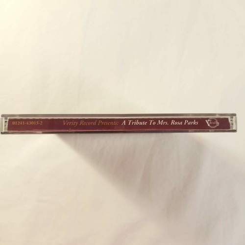 Verity Records Presents A Tribute To Mrs. Rosa Parks Album CD Disc Maroon Cover - Picture 10 of 12