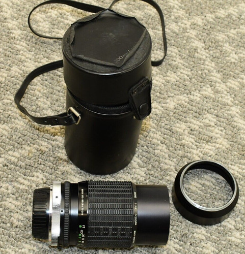 Sigma High Speed Zoom Multi-Coated 80-200mm 1:3.5 Zoom Lens w/ Case, Japan