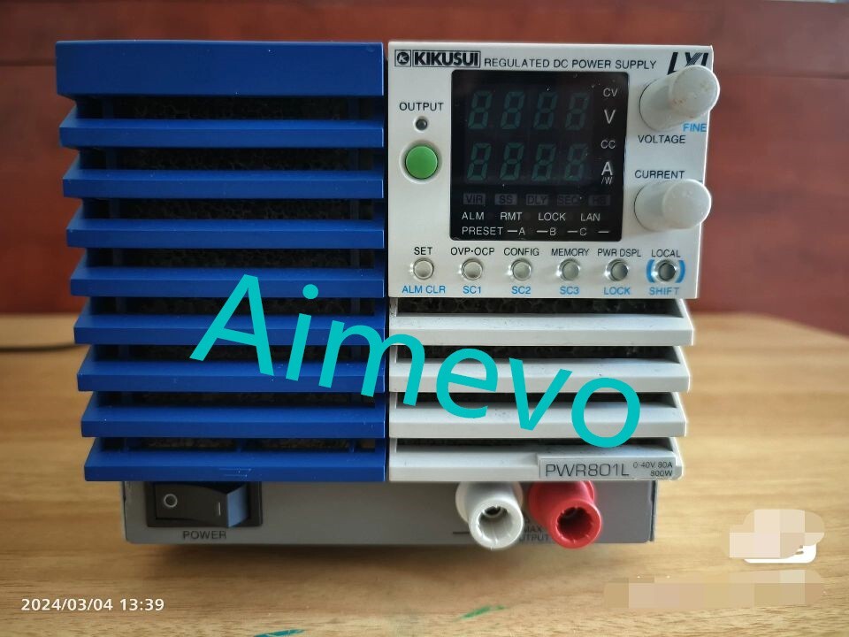 Kikusui PWR801L 0~40V, 80A 800W regulated DC Power Supply | eBay Kikusui PWR801L 0~40V, 80A 800W regulated DC Power Supply | eBay