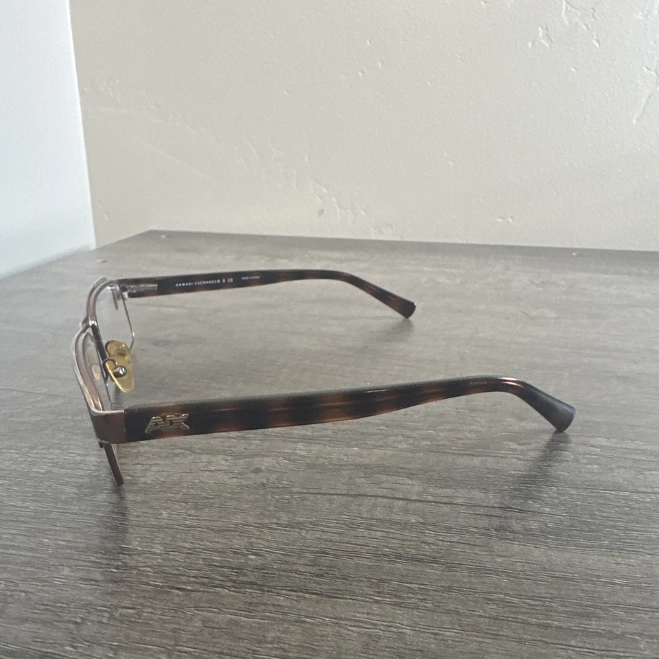 Gafas Armani Exchange AX 1002 6016 55-17-145 marrón borde completo SOLO MARCOS Foto 4 de 4