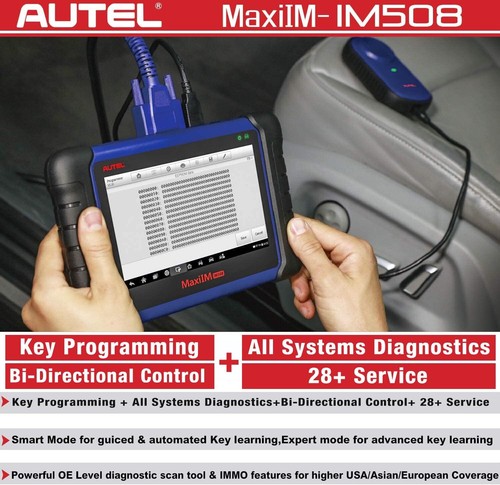 Autel MaxiIM IM508S Outil Diagnostic Programmation Clé Codage IMMO scanners OBD2 - Photo 8/9