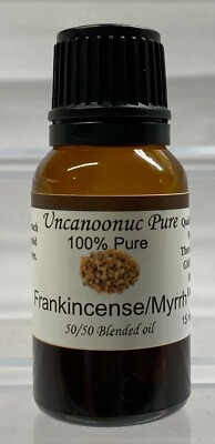 Frankincense & Myrrh  100% Pure Essential Oil 50/50  Therapeutic Grade 15ml