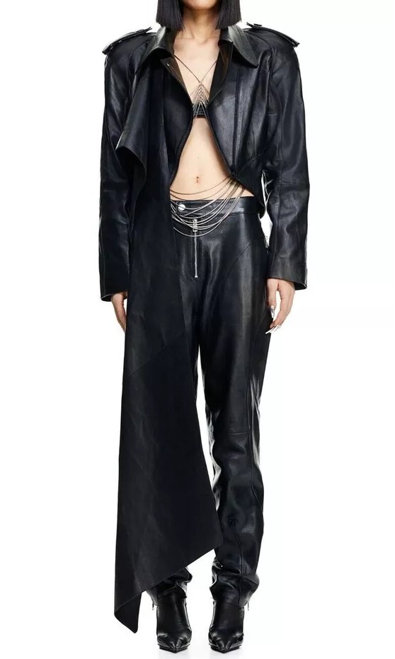 ミュグレー　Mugler  ジャケット　XS 中古・古着通販】H&M (エイチアンドエム) MUGLER (ミュグレー