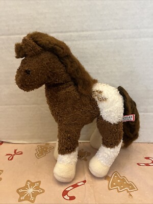 Douglas Pinto Appaloosa Brown & White Plush Foal Horse Pony Stuffed Animal Toy