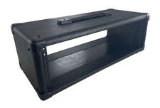 PROCRAFT 3U 9" Deep Rack Case in Black Tolex Wrap - Top Handle Black Hardware