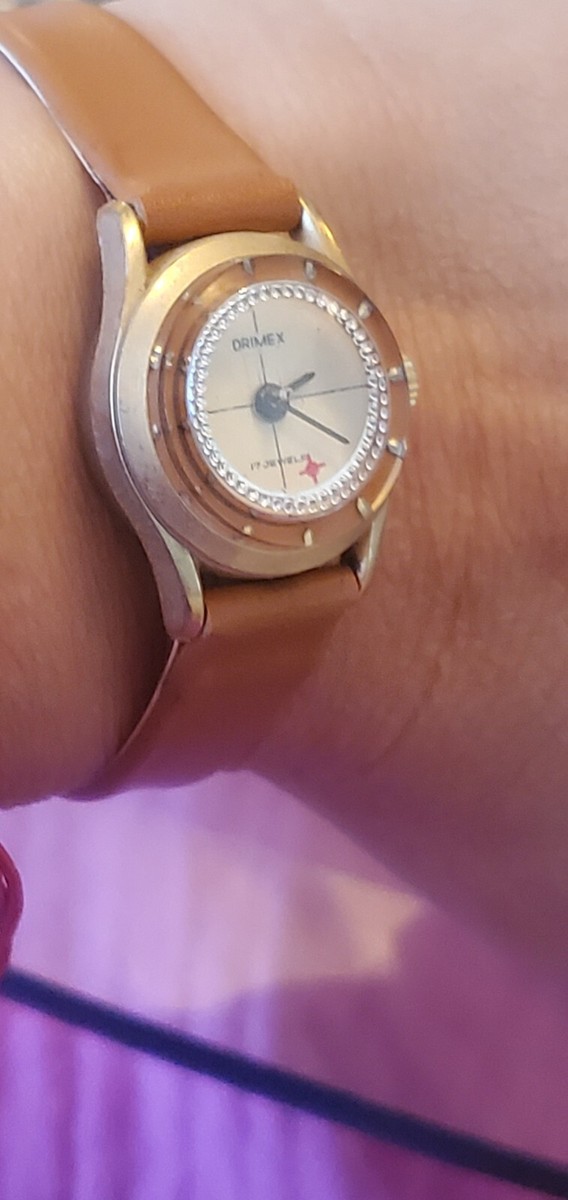 Vintage Drimex 17 Jewels Wind Up Ladies Watch Works / Tested | eBay