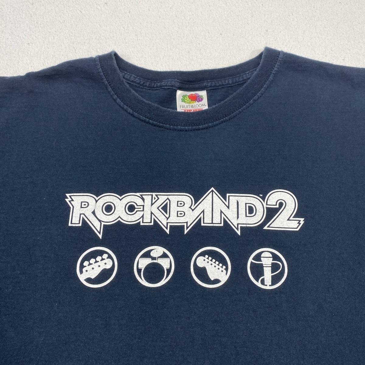 【2plan】Rock band color short sleeve t-shirt s-l400.jpg