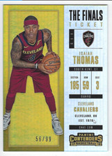 ISAIAH THOMAS 2017-18 PANINI NBA CONTENDERS THE FINALS TICKET /99