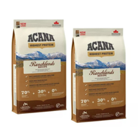 22,8 Kg (2 X 11,4 Kg) Acana Highest Protein Ranchlands Dog Futter Ohne Getreide