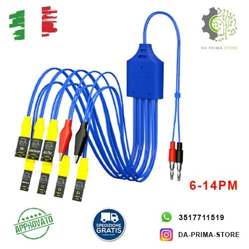 CABLES FOR BENCH POWER SUPPLY FOR IPHONE CABLES FOR IPHONE 5S-14 PM test cable