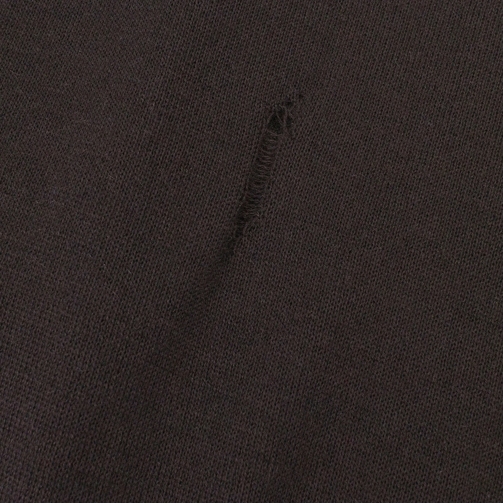 MAGLIONE AMIRI MARRONE CASHMERE INVECCHIATO NUOVO CON ETICHETTE TAGLIA S $990