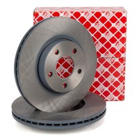 febi Bremsscheiben Ø 278Mm FüR Ford Focus 2 3 C-MAX Volvo C30 C70 S40 V50 Vorne