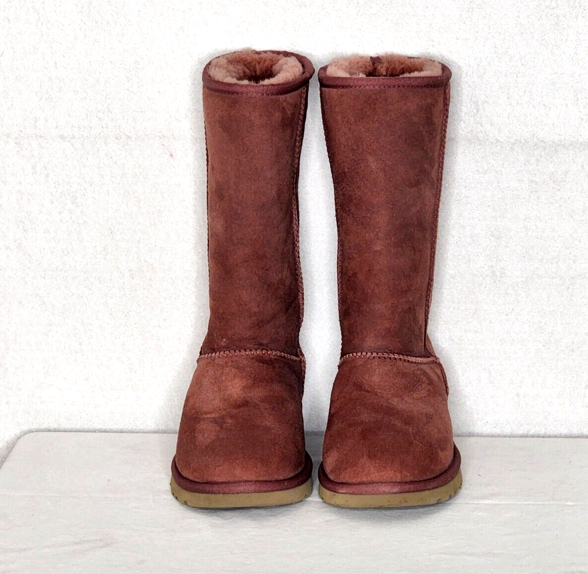 UGG Classic Tall Auburn 5815 Women's Size Winter Boots Sheepskin