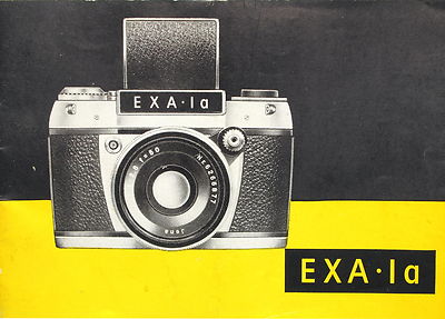 Ihagee EXA Ia Anleitung - Deutsch / German manual mode d'emploi - (81186)