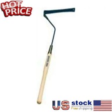 38 in Steel Double Edge Grass Shear Handle Grass Cutter  Manual Weed Whacker US