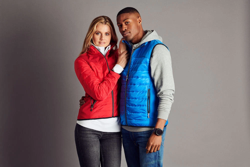 Quality Ladies Puffer Jacket Hybrid Quilted Softshell Various