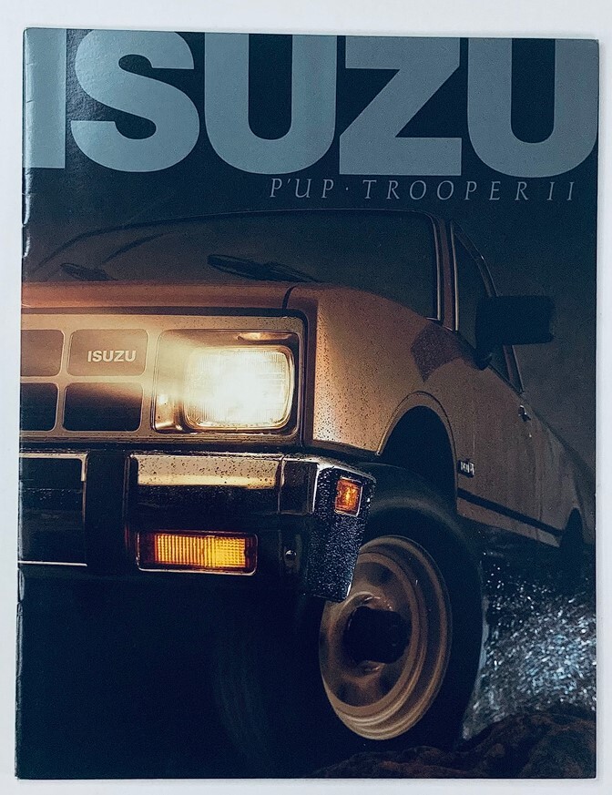 1987 Isuzu Pickup Trooper II Dealer Showroom Sales Brochure Guide