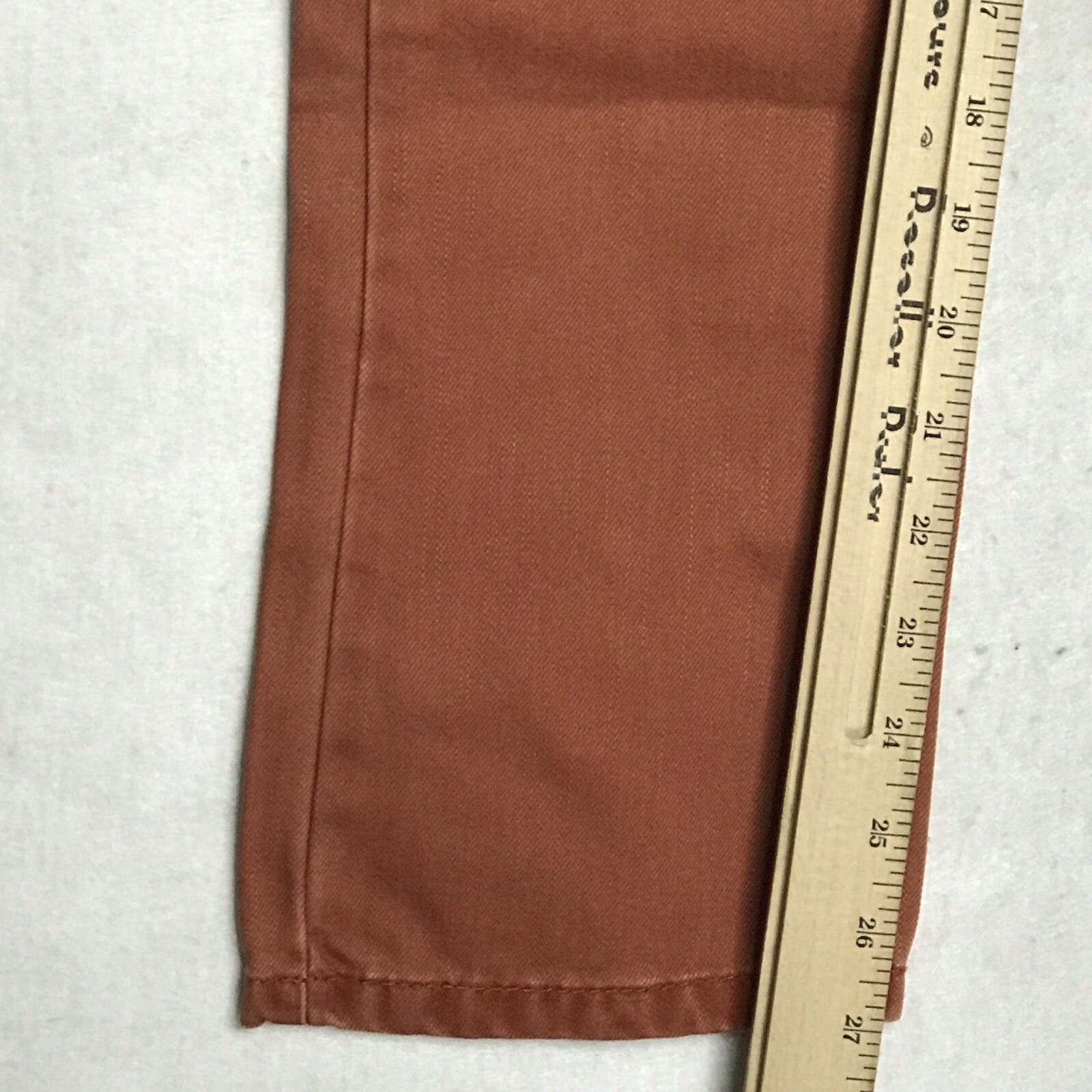 Levis Jeans Kids 12 Regular 26X26 Burnt Henna Red Denim 511 Slim Fit NWT
