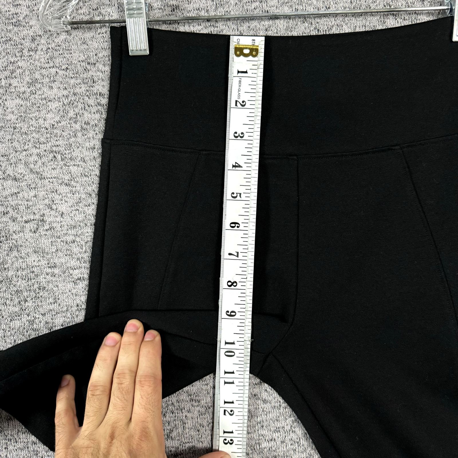 Spanx Assets Women’s Small Solid Black Polyester … - image 9