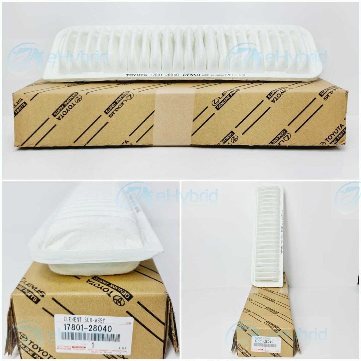 Genuine Toyota Alphard Vellfire Air Filter 17801-28040 Brand New