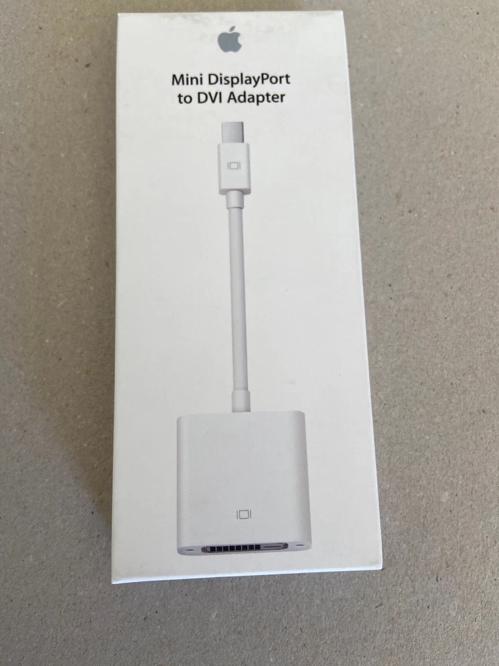 Apple - Adaptateur Mini DisplayPort vers DVI - Official by Apple (MB570Z/B) - Photo 1/4