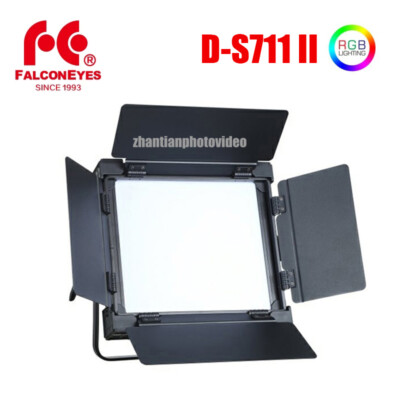 Falcon Eyes D-S711 II 100W RGB LED Video Light Panel Studio Photography Lighting