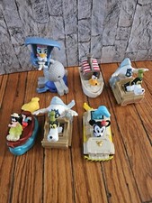 McDONALD'S Disney's 50th Mickey Minnie Runaway Railway HAPPY MEAL TOYS Lot Of 6