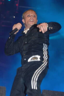 Photo of PRODIGY, V Festival Music Band Singer Performing Old Photo 5