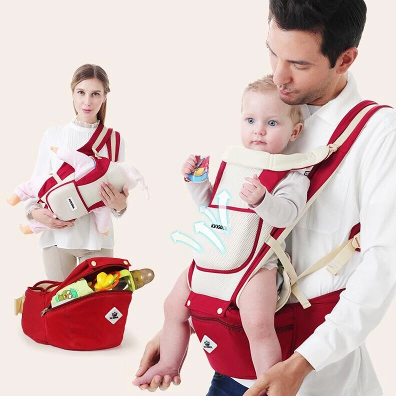 Ergonomic Baby Carrier With Hip Seat Stool Adjustable Wrap Sling High Quality