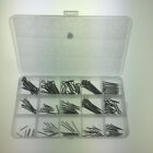 <!--F#f_0-->150pcs Stainless Steel Split Cotter Pins Assortment Kits 15 Kinds With Box UK<!--F/-->