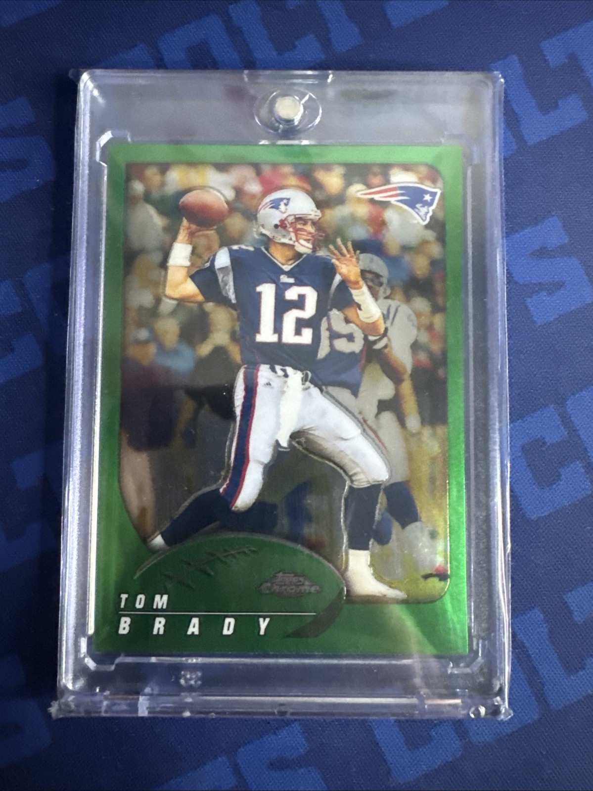 2002 Topps Chrome - Tom Brady #100 - Brady’s First Chrome Card