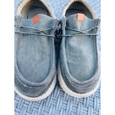 Hey Dude Wally Funk Shoes Olive Camo Men  s 11