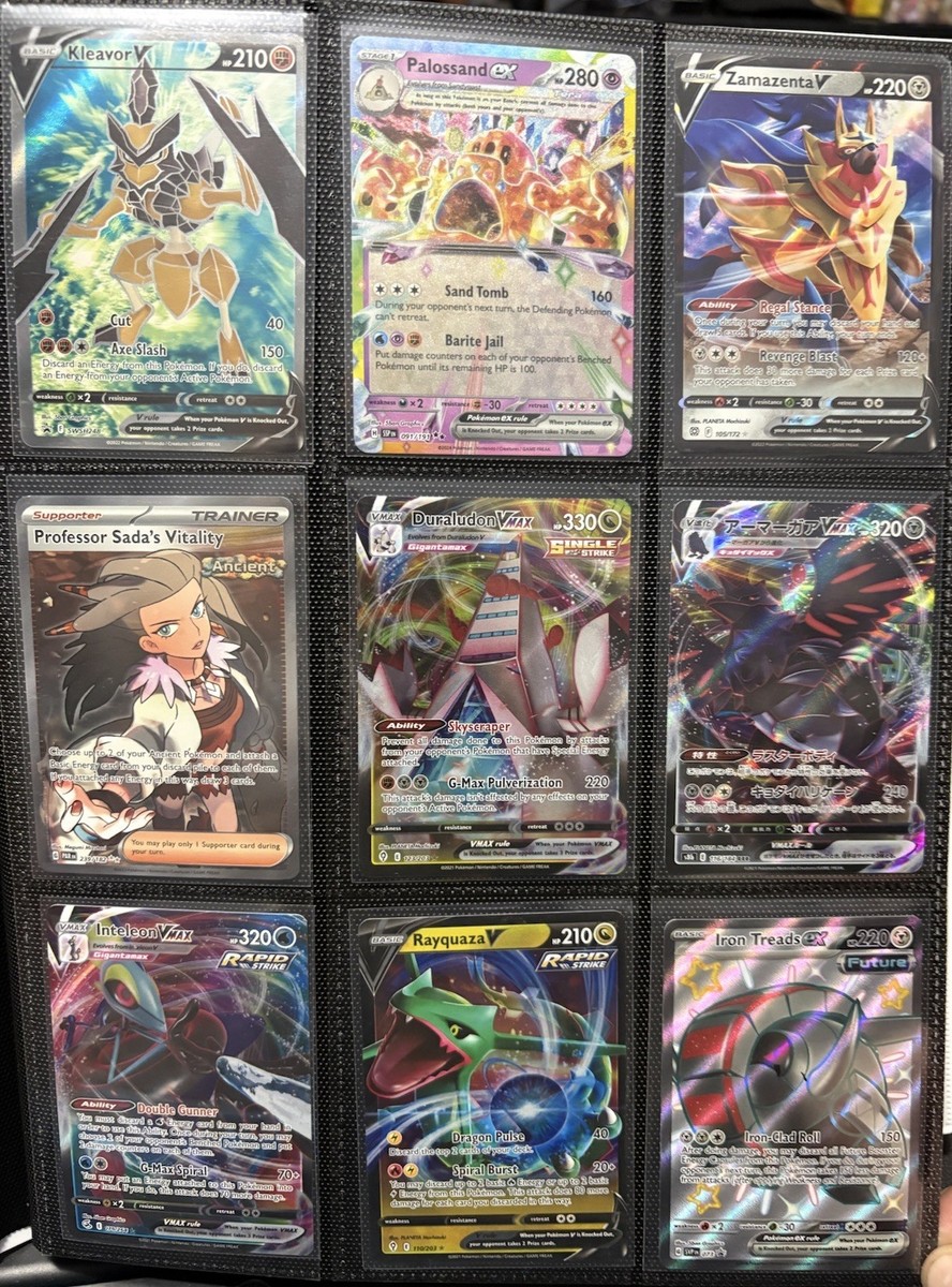 Huge Pokemon Card Binder Collection Lot WOTC Cards Mid Modern TCG
