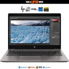 Portátil para juegos HP ZBook QuadCore i5 4,1 GHz 20 GB Ram Full HD Win11 Pro NVMe SSD