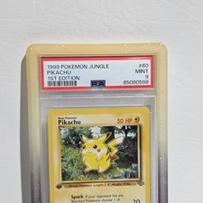 Pikachu Pokémon TCG Grade 9 Jungle Individual Collectible Card
