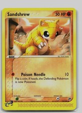 Pokemon TCG Sandshrew 75/100 EX Sandstorm NM on eBay