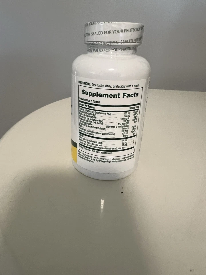 NATURE'S PLUS Mega B-100 90 Comprimidos Foto 2 de 2