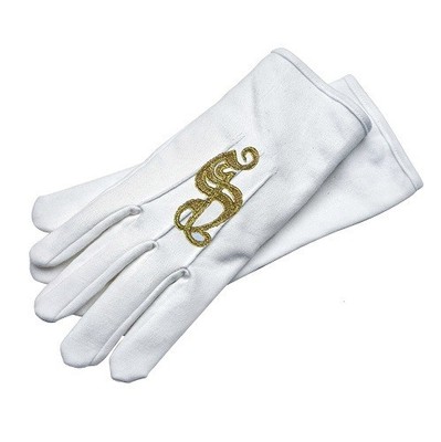 Profi Weihnachtsmann weiße Handschuhe Weihnachtsmann Kostüm Accessoire XXL