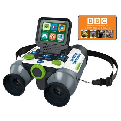 VTECH Interaktives Video-Fernglas Kinder Fernglas, Mehrfarbig
