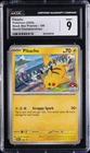 2024 POKEMON SVP EN-SV BLACK STAR PROMO WORLD CHAMPIONSHIPS #190 PIKACHU CGC 9